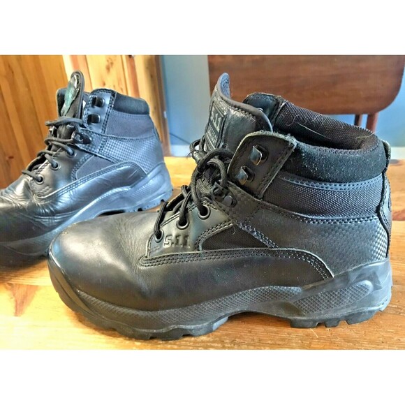 5.11 Tactical Mens ATAC Low Boots 019 Black-R 070305 Size 10 12002 PFC US3392 - Picture 7 of 13